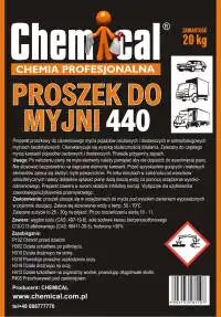 Automobilių plovimo milteliai 440